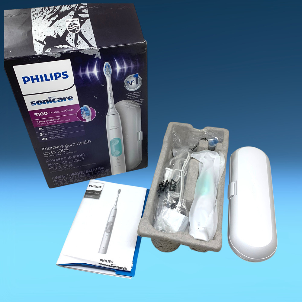 Philips Sonicare ProtectiveClean 5100 HX6857/11 Electric Toothbrush Open Box